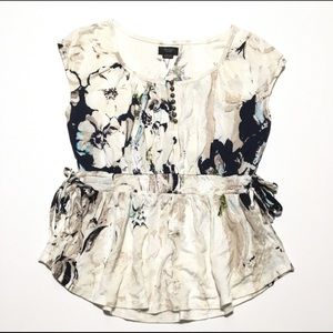 Anthropologie • Deletta Floral Top